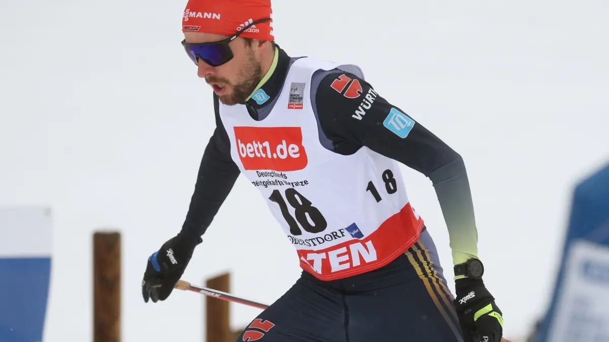 Johannes Rydzek hat in Trondheim das Podest knapp verpasst.