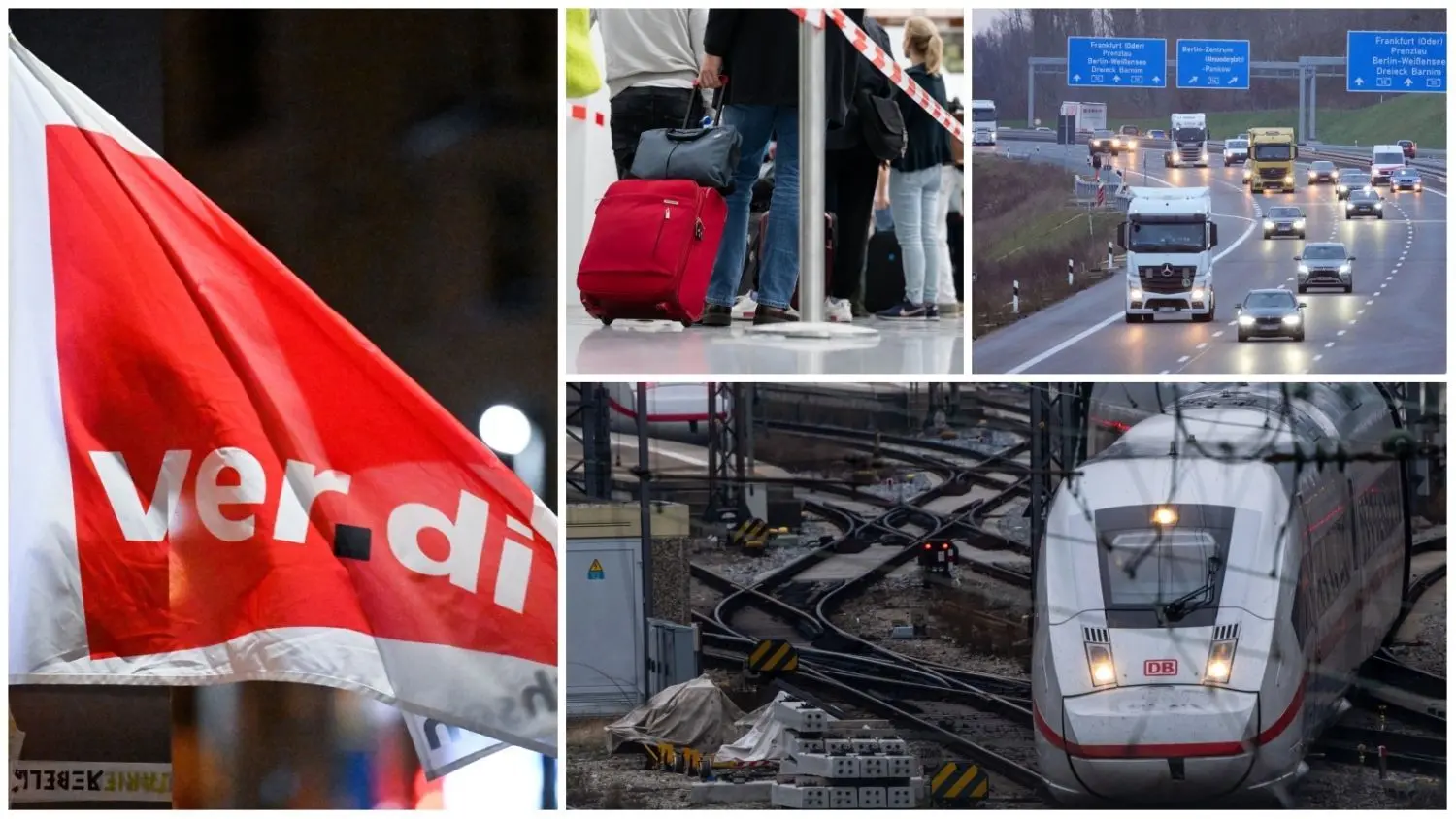 Auch Brandenburg ist am 27. März 2023 vom Super-Streik betroffen.