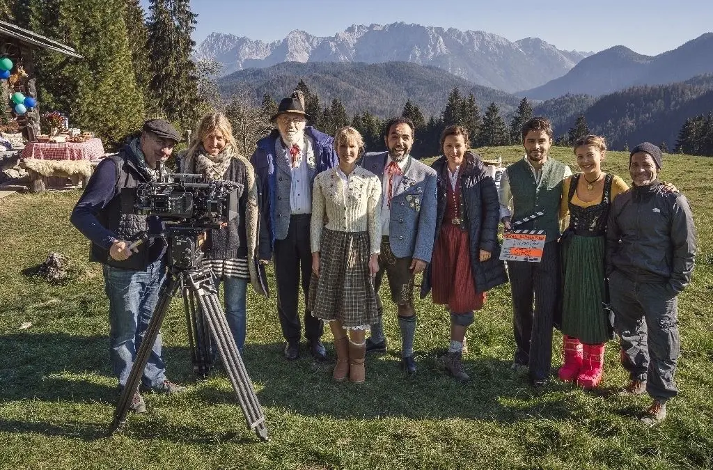 Abgedreht: Im Film "Servus Schwiegersohn" spielt Lena Meckel die Tochter.