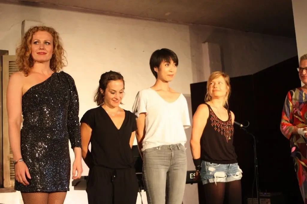 Die Entscheidung viel schwer: die vier Damen Caroline Bungeroth, Laura Goldfarb, Le-Than Ho und Andrea Limmer (v.li.).