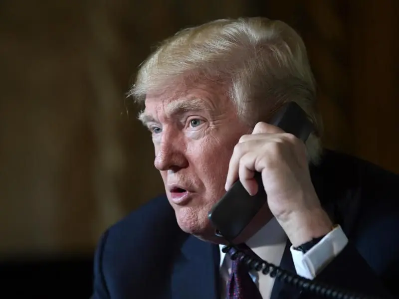 US-Präsident Donald Trump will sich von Twitter-Sperre nicht zum Schweigen bringen lassen.