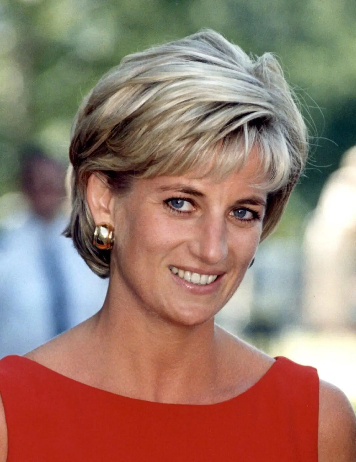 Einer ihrer letzten Auftritte: Diana Ende Juli 1997 beim Besuch eines Krankenhauses in London.