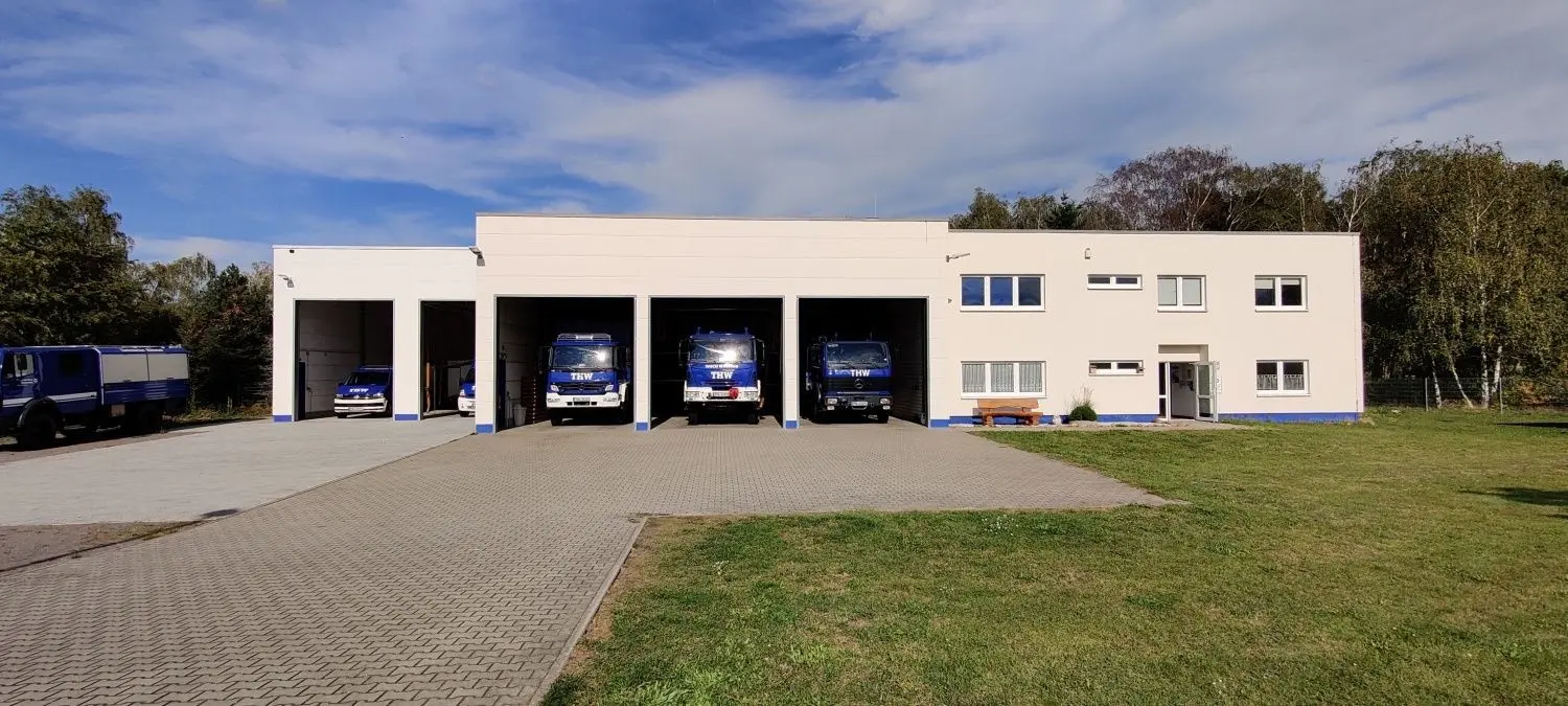 Im Bad Belziger Gewerbegebiet Seedoche ist das THW Bad Belzig ansässig.
