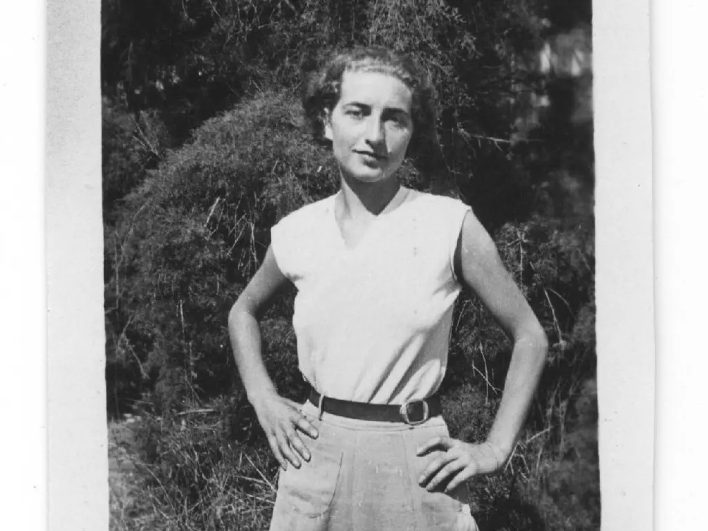 Selbstbewusste junge Frau: Helen Wolff im Jahre 1931