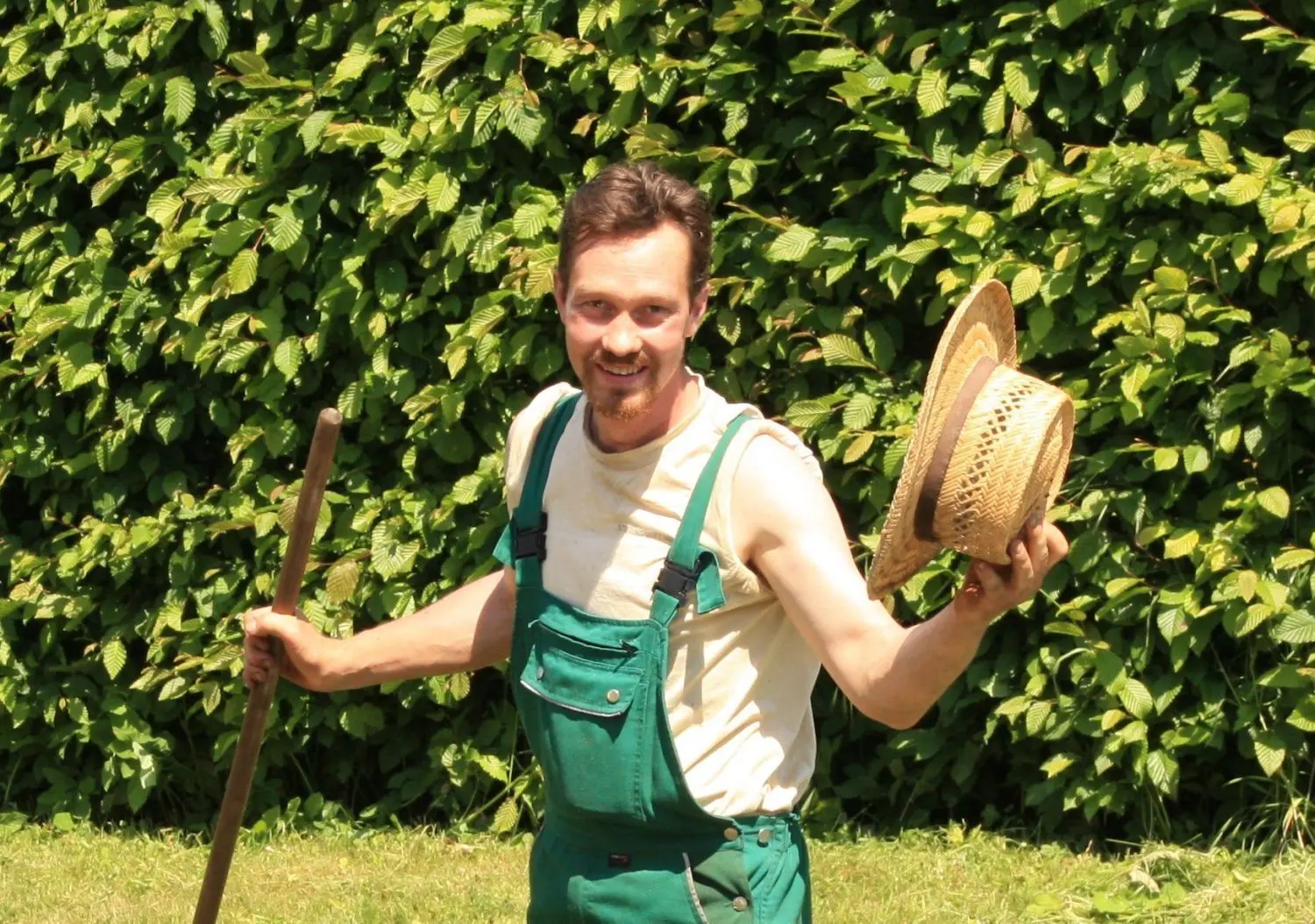 Ralf Mainz, Chef der Klostergärtner des Neuzeller Klostergartens der Stiftung Stift Neuzelle