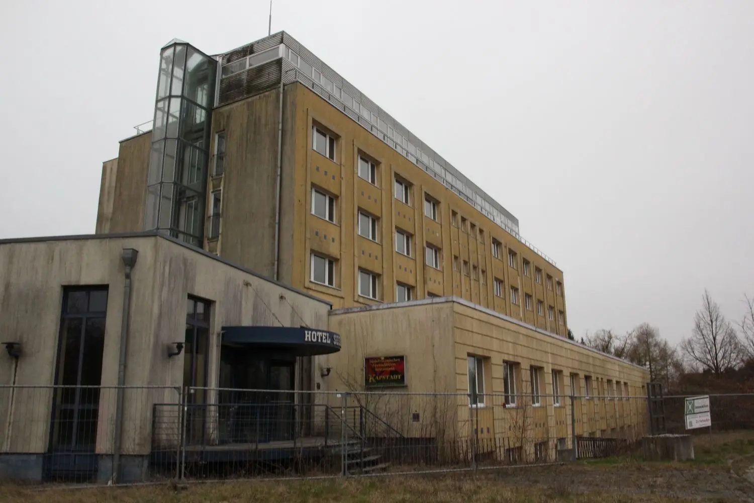 Das Hotel Seeblick in Flecken Zechlin steht seit 2009 leer.
