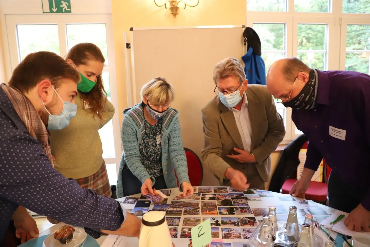 Workshop: Schwedter aus Politik, Einrichtungen und Wirtschaft beteiligen sich an der Entwicklung der neuen Imagekampagne im Parkschlösschen Monplaisir.