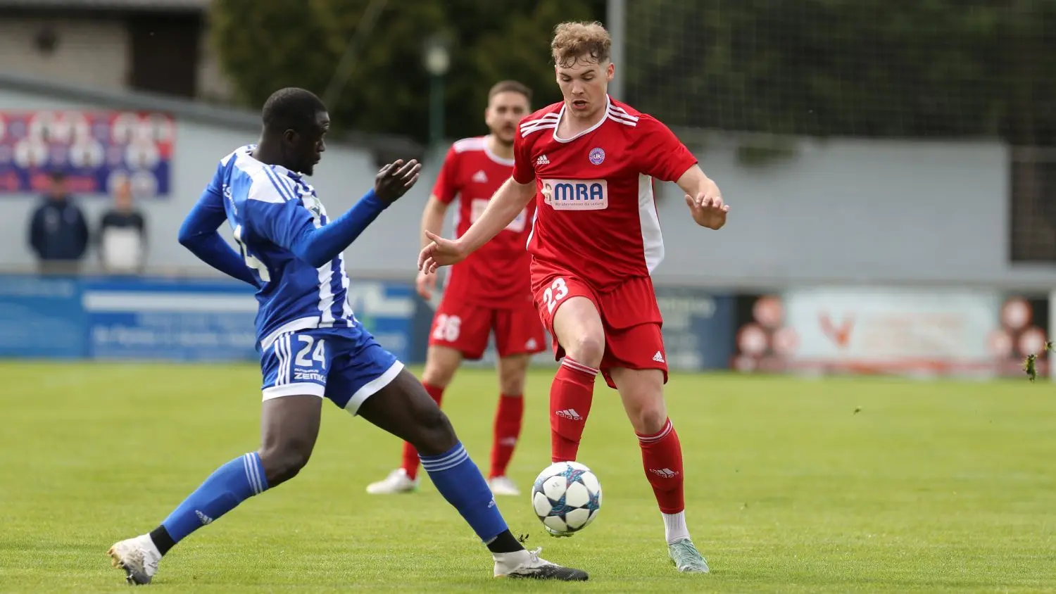 Debüt: Im Brandenburgliga-Spiel zwischen Union Klosterfelde und dem FSV Bernau gab es ein Debüt auf der Klosterfelder Trainerbank.