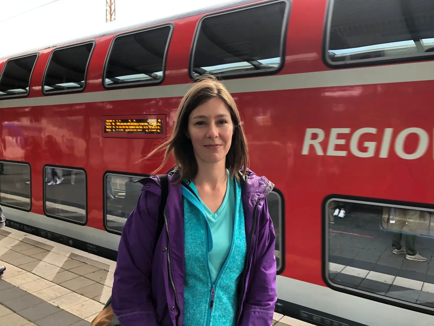 Seit zwei Jahren besitzen Erdmute Scheufele und ihre Familie jetzt schon kein Auto. Sie nimmt täglich den Zug von Erkner zur Arbeit nach Frankfurt (Oder). Alles andere erledigt sie mit dem Rad.