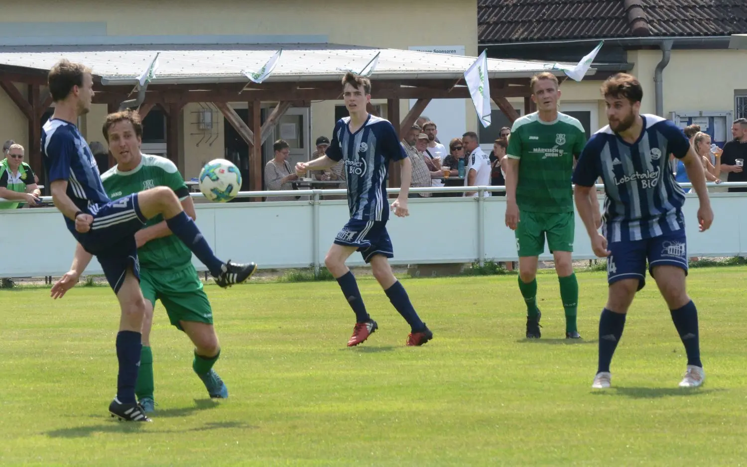 Das Benefizspiel gewann der SV Rüdnitz/Lobetal mit 8:2 (1:1) gegen Biesenthal.