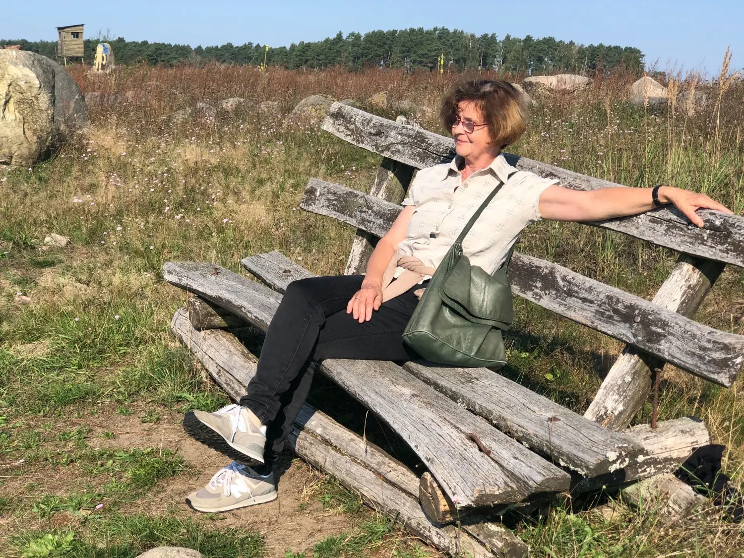 Liebt die Landschaft: Ilona Weser vom Landschaftspflegeverband