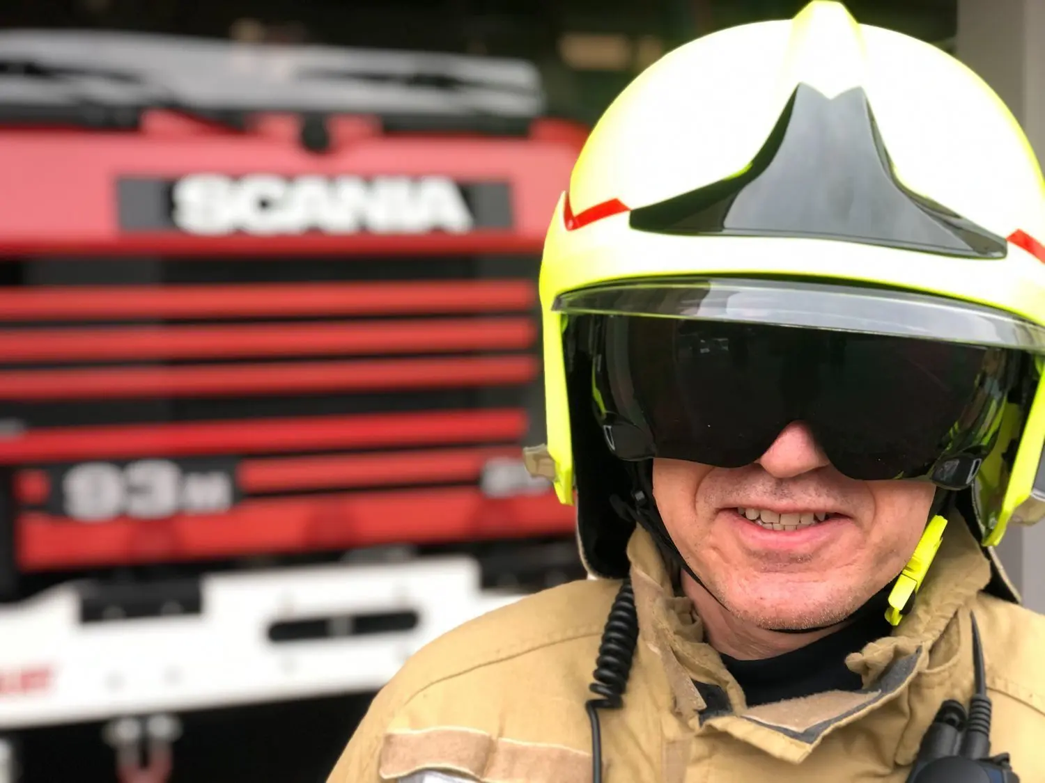 Wehrleiter Wolfgang Lange hofft, dass das ausgemusterte Fahrzeug einer anderen Feuerwehr hilft.