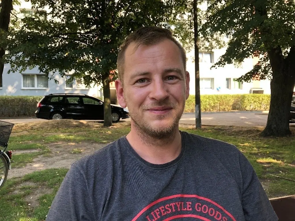 Marcel Haug (34) aus Fürstenwalde: "Beatbox – mit der Stimme Geräusche machen – finde ich faszinierend und frage mich, wie das geht. Ich habe selbst zwölf Jahre Schlagzeug gespielt und bin oft auf der Suche nach unbekannten Bands oder Leuten, die anders sind."