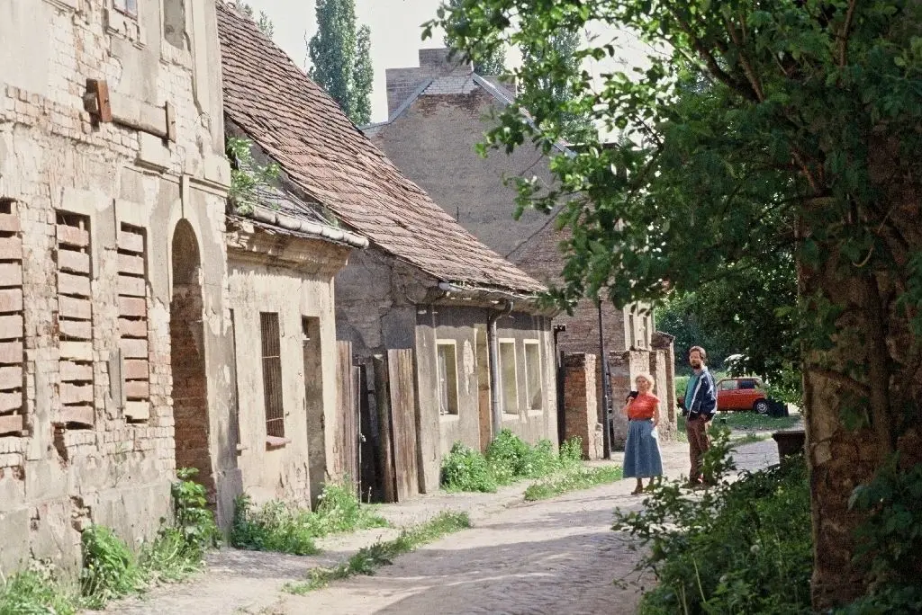 Fischerstraße 4 Fischerstraße 1991 Richtung Stadion