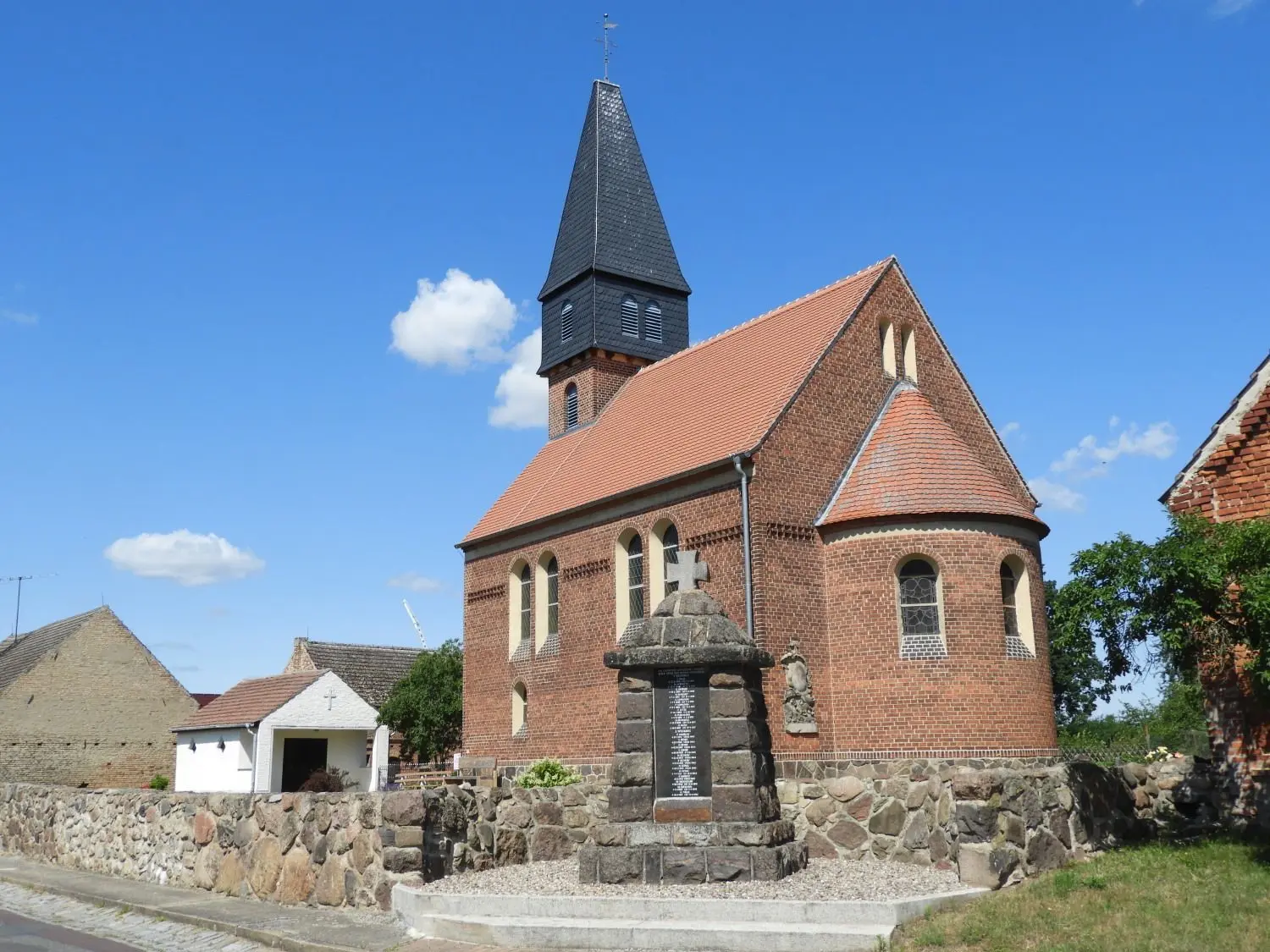 Die heutige Ansicht der Kirche.