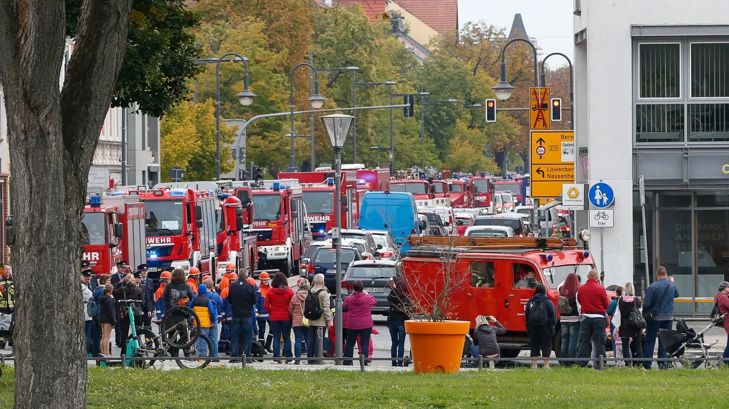 150 Jahre Freiwillge Feuerwehr in Oranienburg: Das Jubiläum wurde am Sonnabend (24. September) mit einem großen Umzug und Schauvorführungen gefeiert.