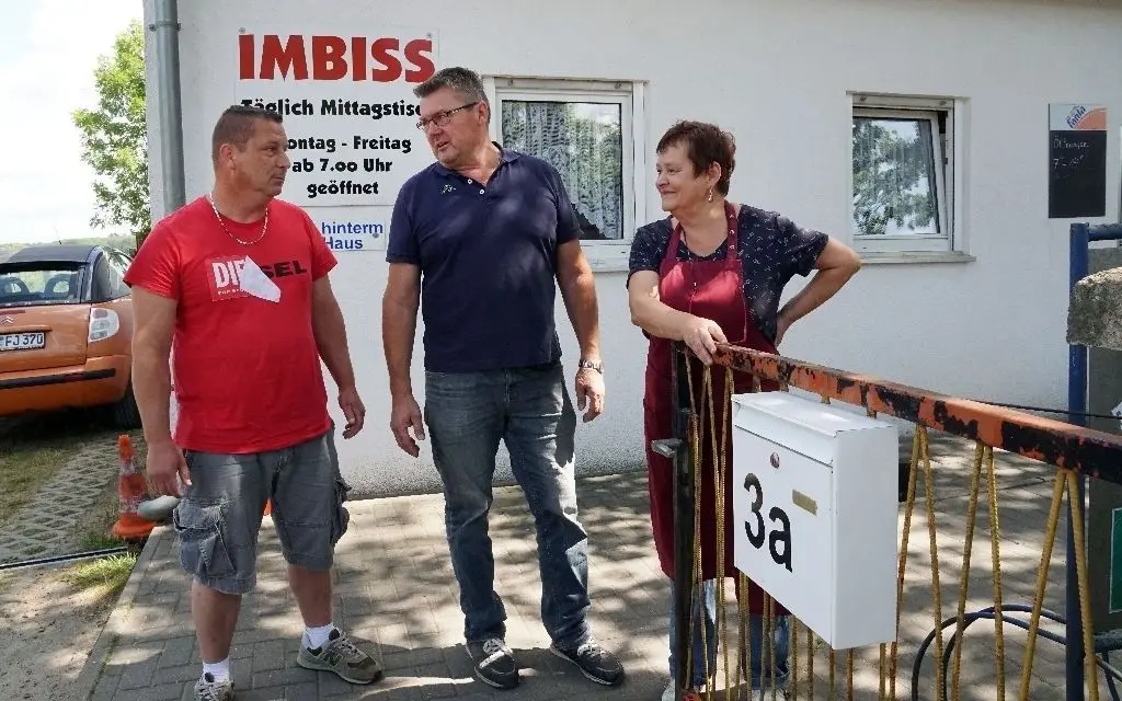 Mit Humor: Manuela Skora vom Imbiss