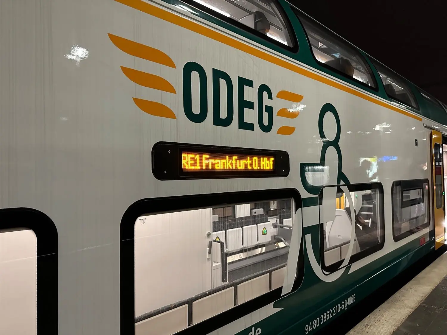 Ab sofort fährt die Odeg auf der RE1-Strecke nach Frankfurt (Oder).