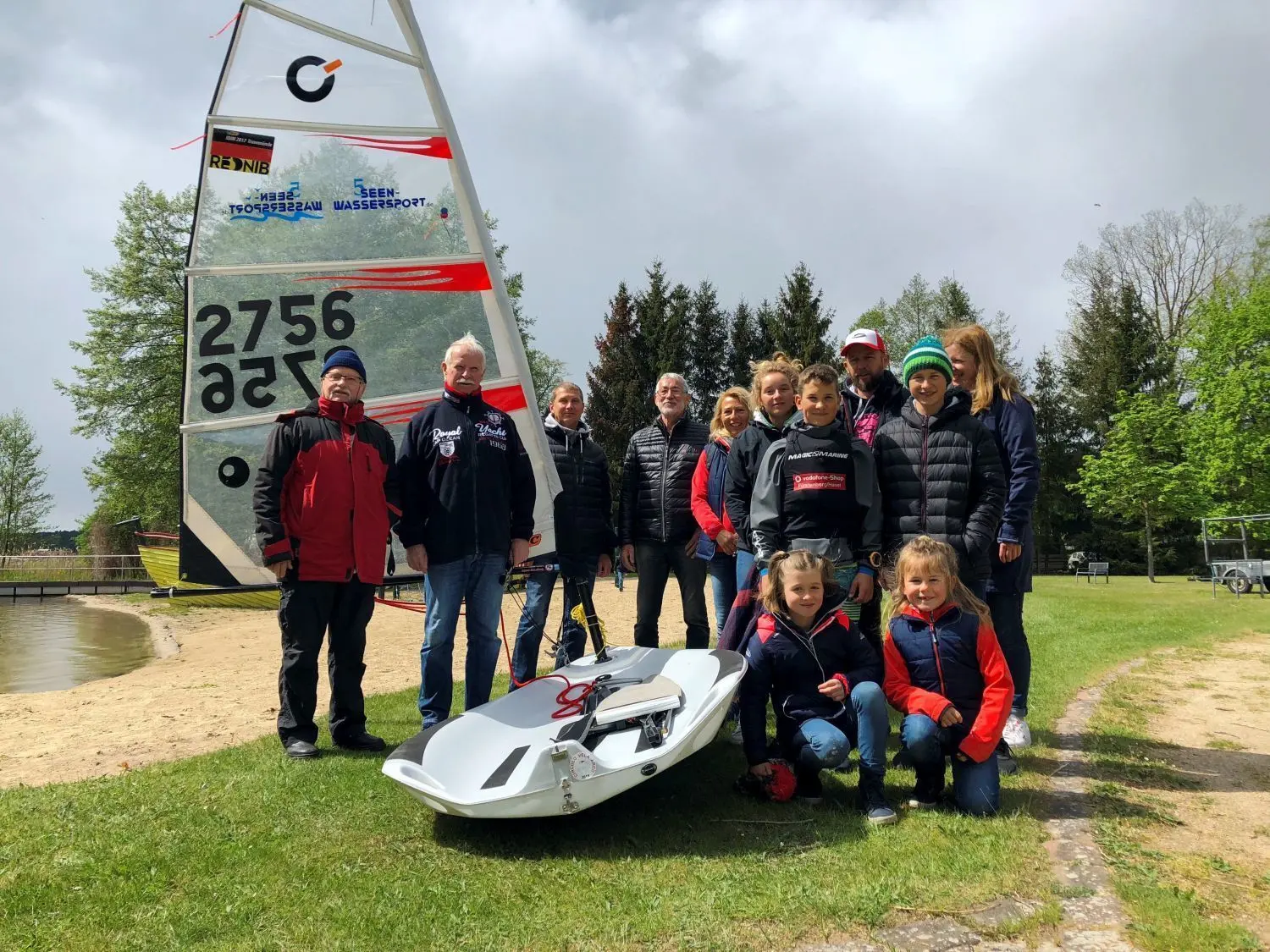 Kinder- und Jugendarbeit hat im Yachtklub Fürstenberg Tradition: Das Foto zeigt Mitglieder des Vereins beim Tag der Vereine in Fürstenberg. Vor drei Jahren war die Premiere der Veranstaltungsreihe. Der Jugendklub veranstaltet sie auf der Festwiese.