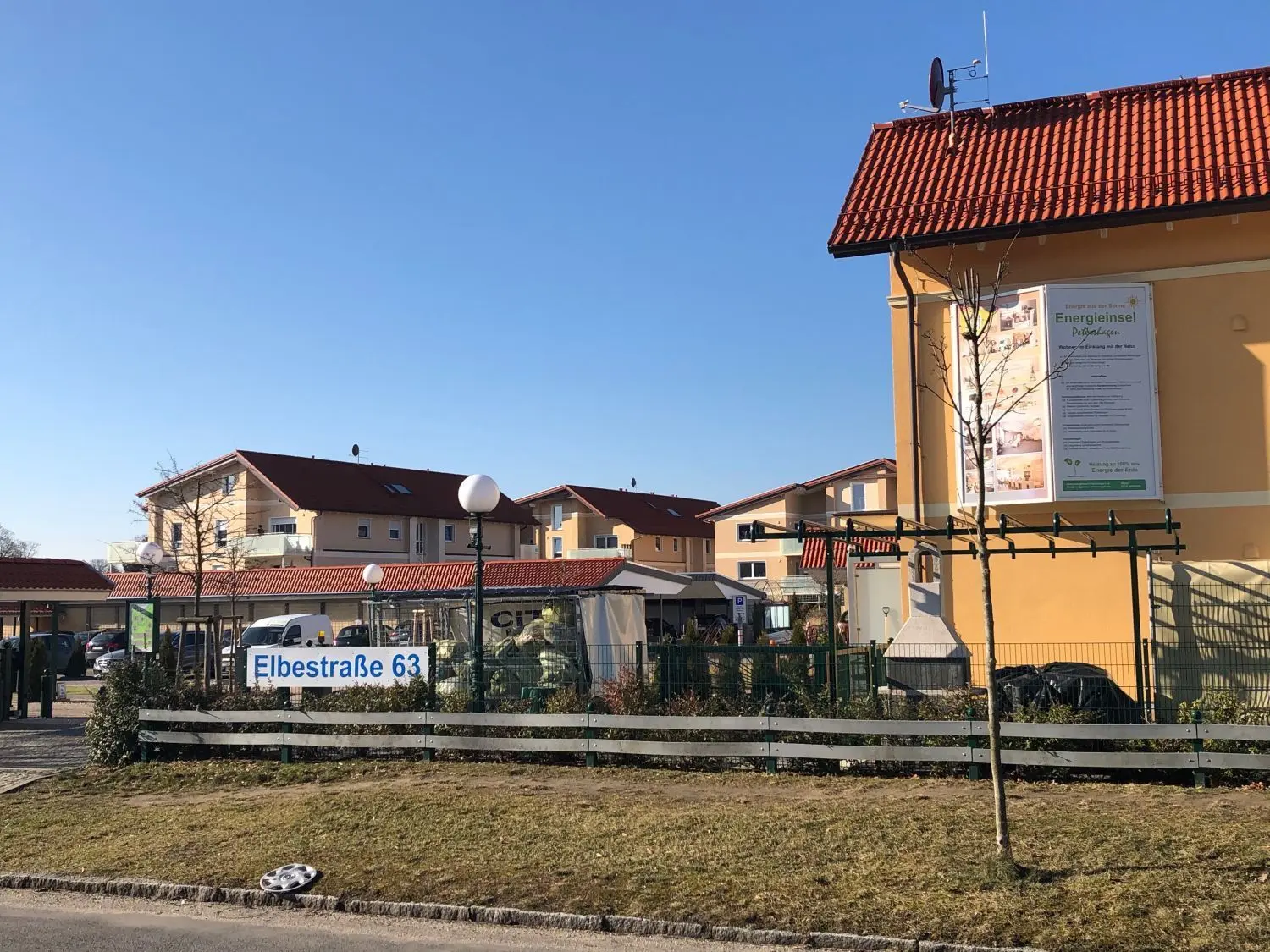 Die Wohnanlage Energieinsel Petershagen