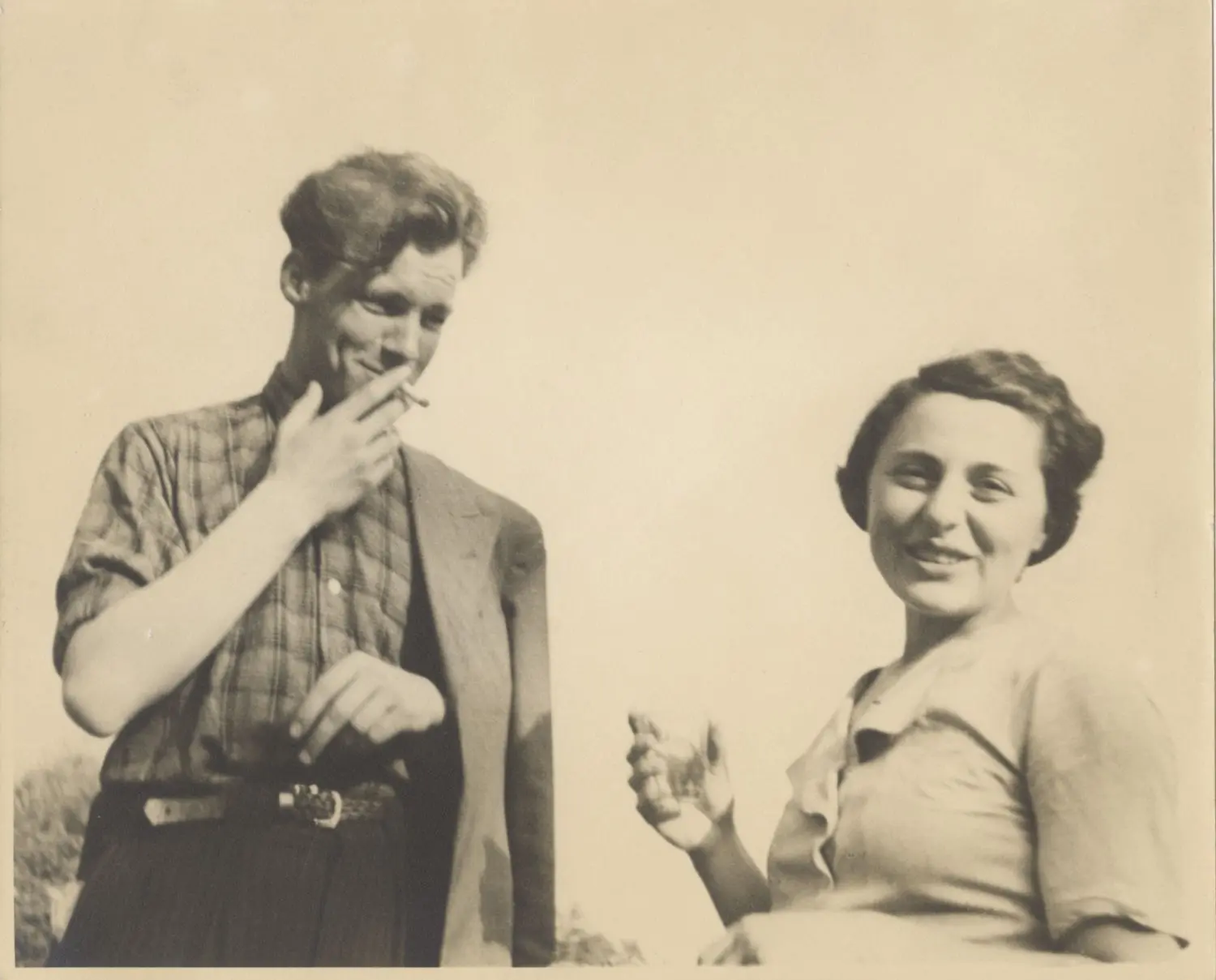 Willy Brandt und Rosa Lenz Paris, 1937/1938