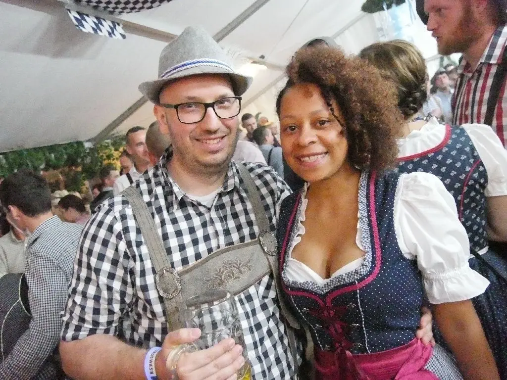Tracht ist Pflicht auf der Wiesn. Das ist in Brandenburg nicht anders, als in Bayern.