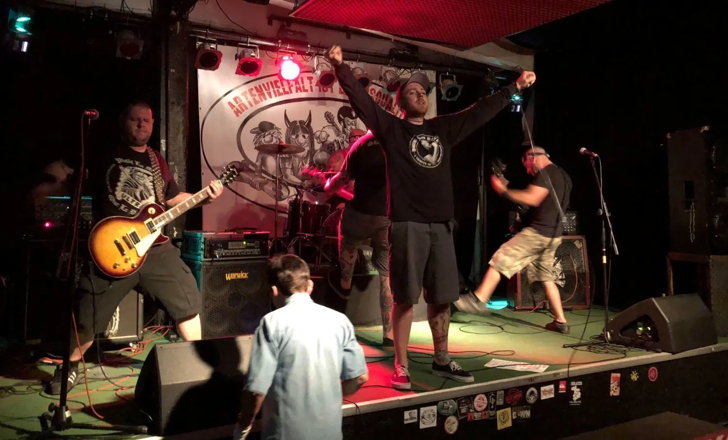 Konzert im Steelbruch: Offside, eine Hardcoreband aus Kanada, sorgte in den vergangenen Jahren für Stimmung.