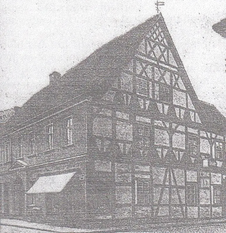So präsentierte sich vor 100 Jahren das so genannte Quitzowhaus.