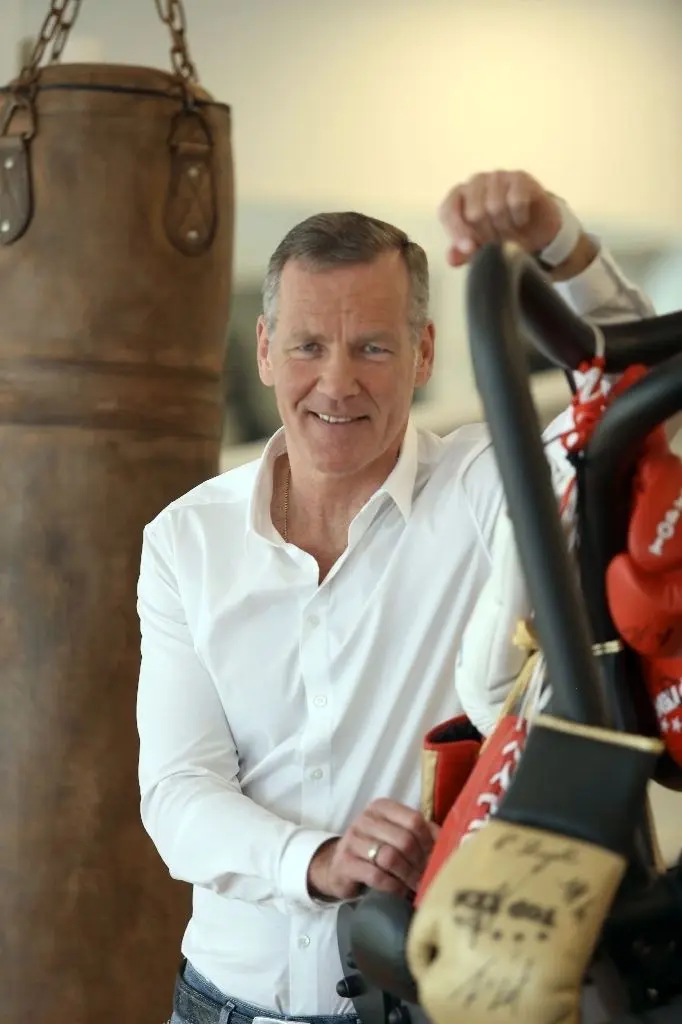 Gibt immer eine gute Figur ab: "Gentleman" Henry Maske im Frühjahr 2019 bei einem Pressetermin in einem Ostsee-Hotel