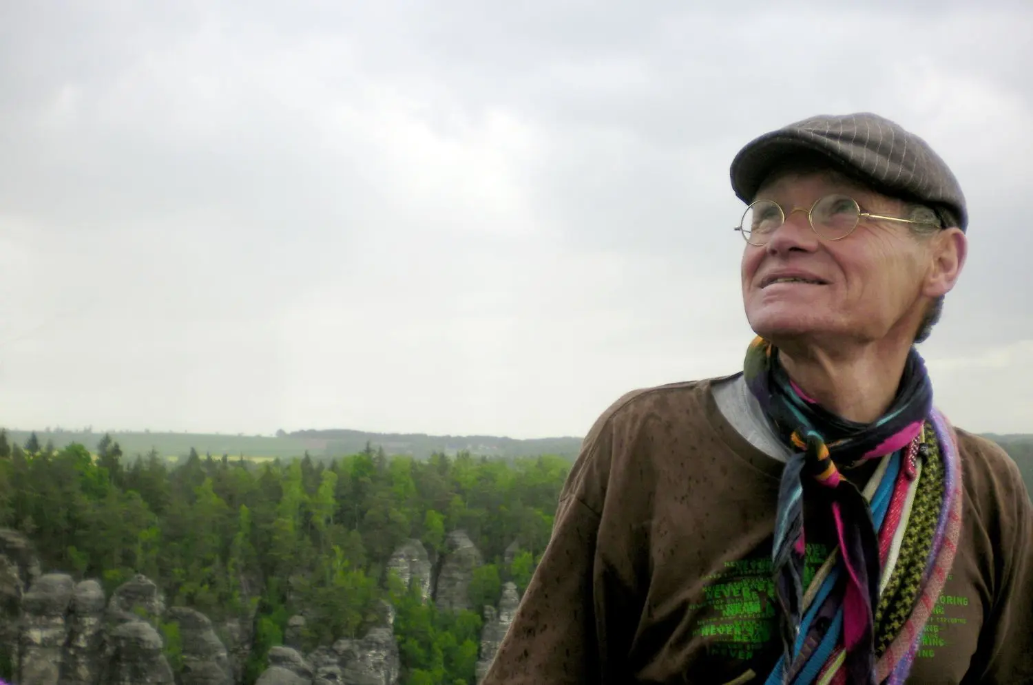 Hoch hinaus: Bernd Arnold ist seit mehr als 60 Jahren am Fels aktiv.