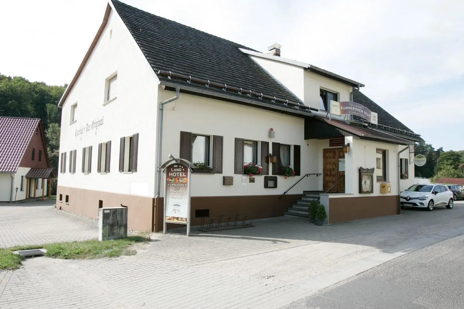 Archivbild aus dem Jahr 2018: das Landhotel und Bierbad Kummerower in Neuzelle
