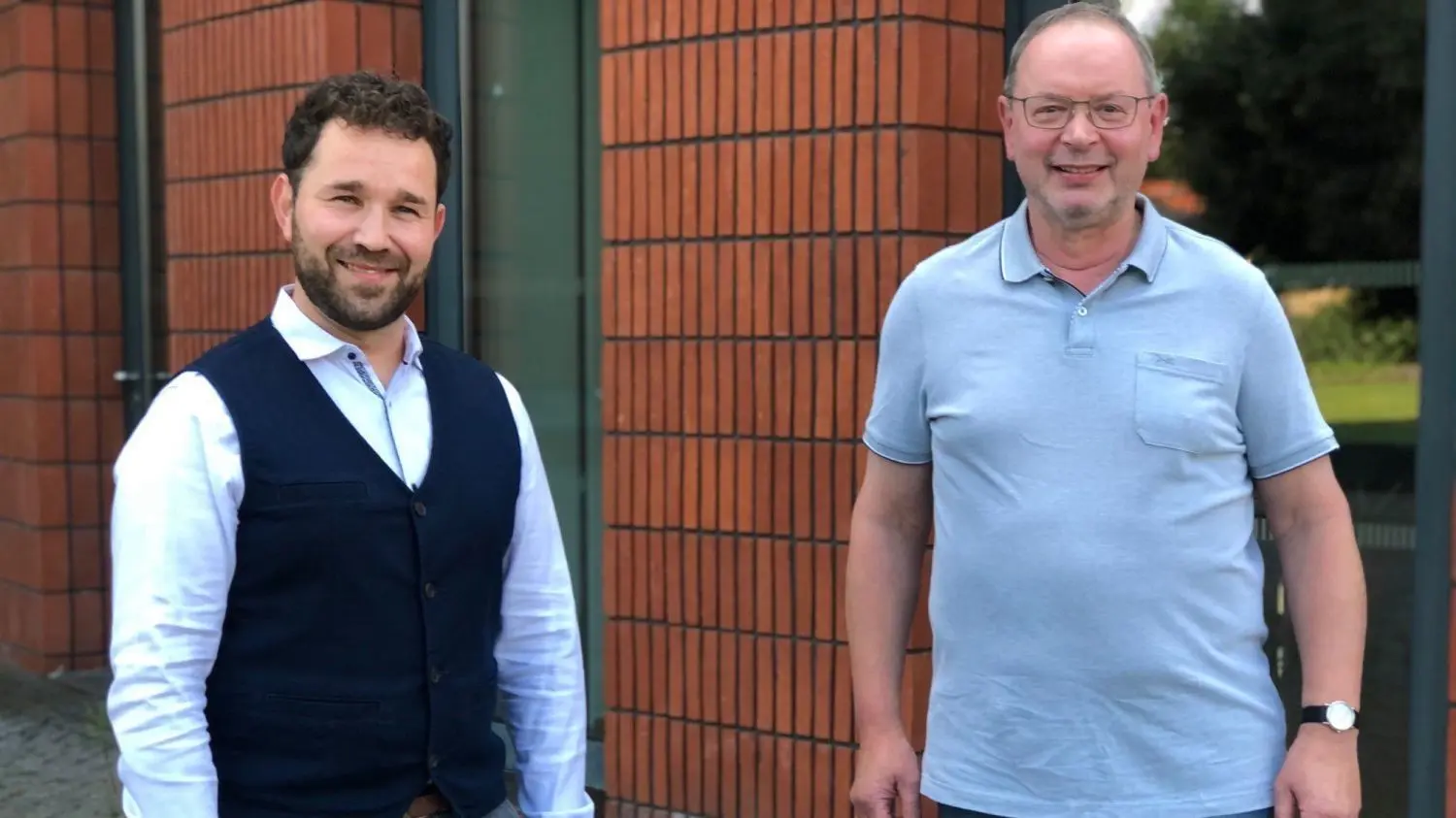 Bastian Klebauschke von der CDU (links) und der parteilose Michael Wobst (für SPD) standen für das Amt des Stadtverordnetenvorsitzenden zur Verfügung.