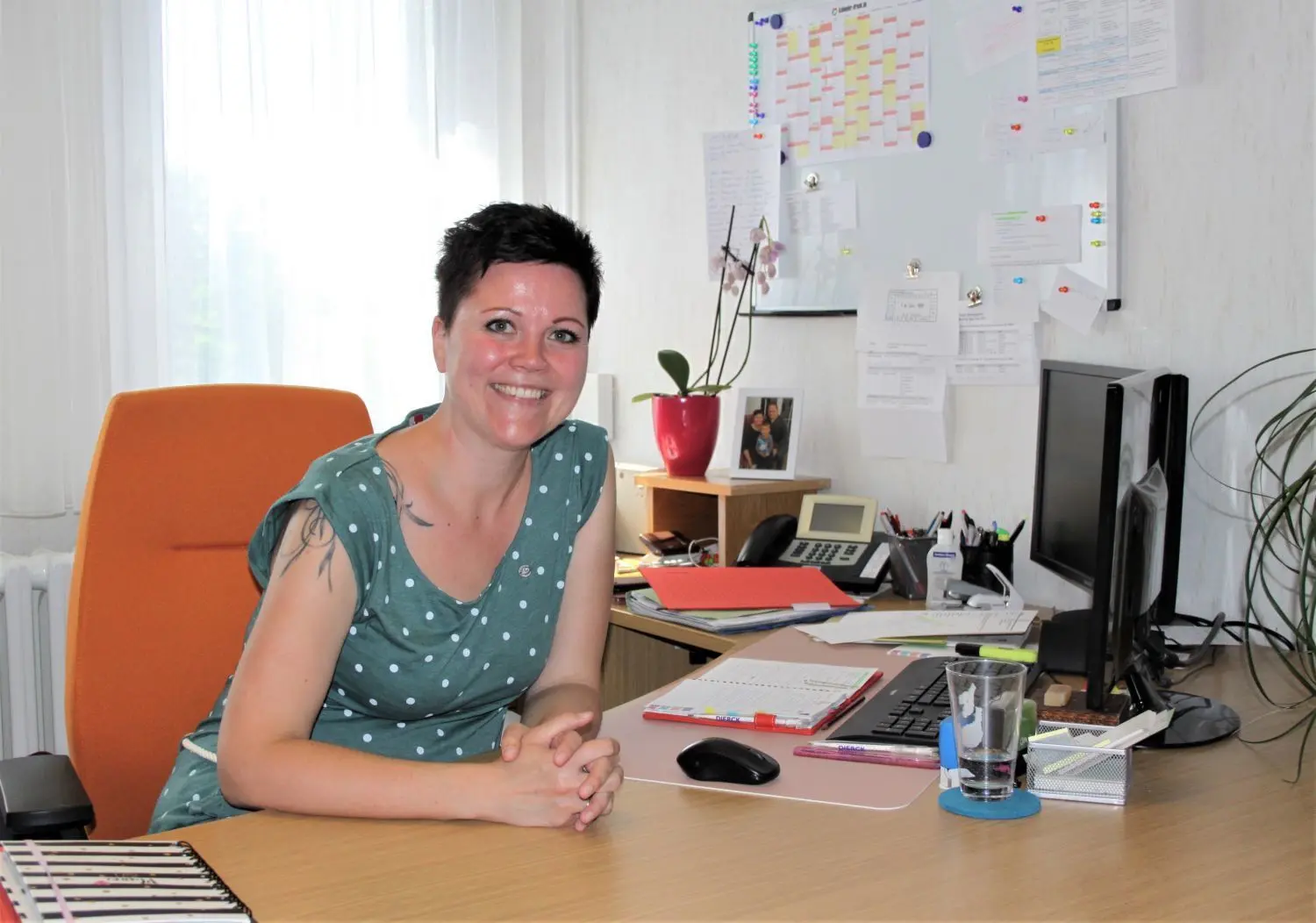 Stephanie Erdmann ist neue Bürgermeisterin in Tauche. Sie setzte sich bereits im ersten Wahlgang durch, obwohl es vier Kandidaten gab.