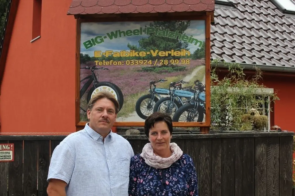 Mit viel Elan: Andreas und Susann Richter haben vor fünf Jahren in Pfalzheim eine neue Heimat gefunden.