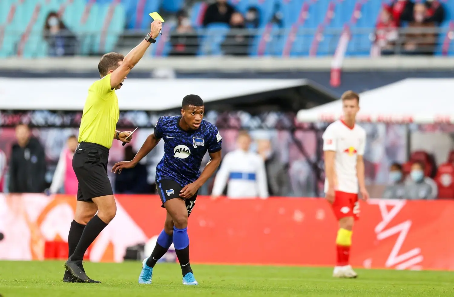 Jessic Ngankam pendelt bei Hertha BSC zwischen Startelf in der U 23 und als Einwechselspieler bei Bruno Labbadia.