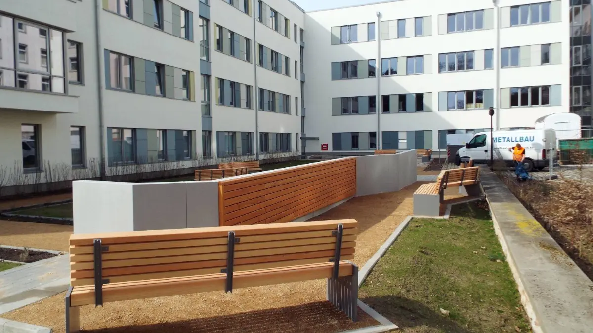 Unter anderem im Hennigsdorfer Krankenhaus trieben die Diebe am ersten Weihnachtsfeiertag ihr Unwesen (Archivbild).
Übergabe Neubau Bettenhaus Oberhavel Kliniken Standort Hennigsdorf 20 Millionen Euro zwei Jahre Bauzeit