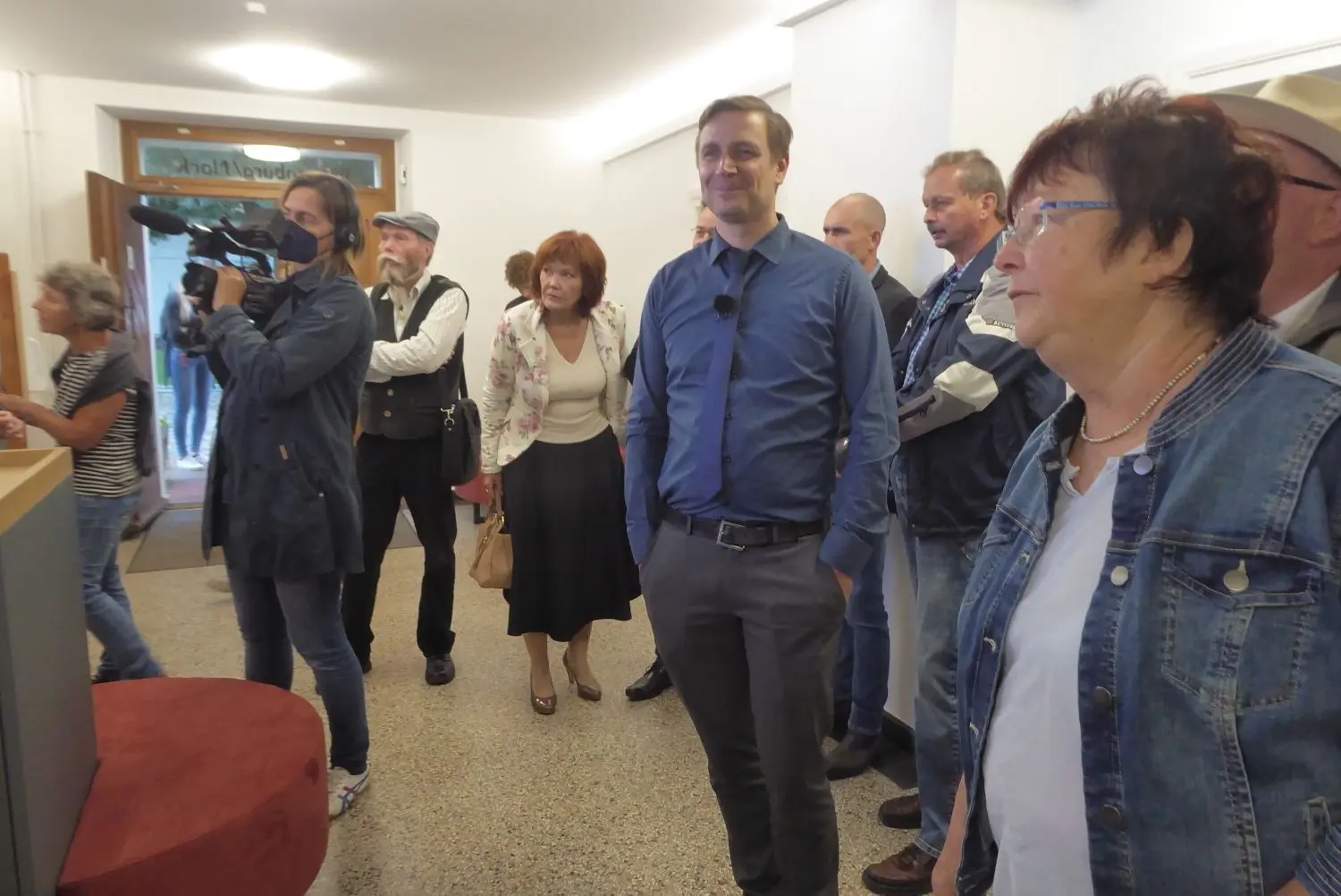 Im Rathaus hieß es warten... warten auf die Ergebnisse.