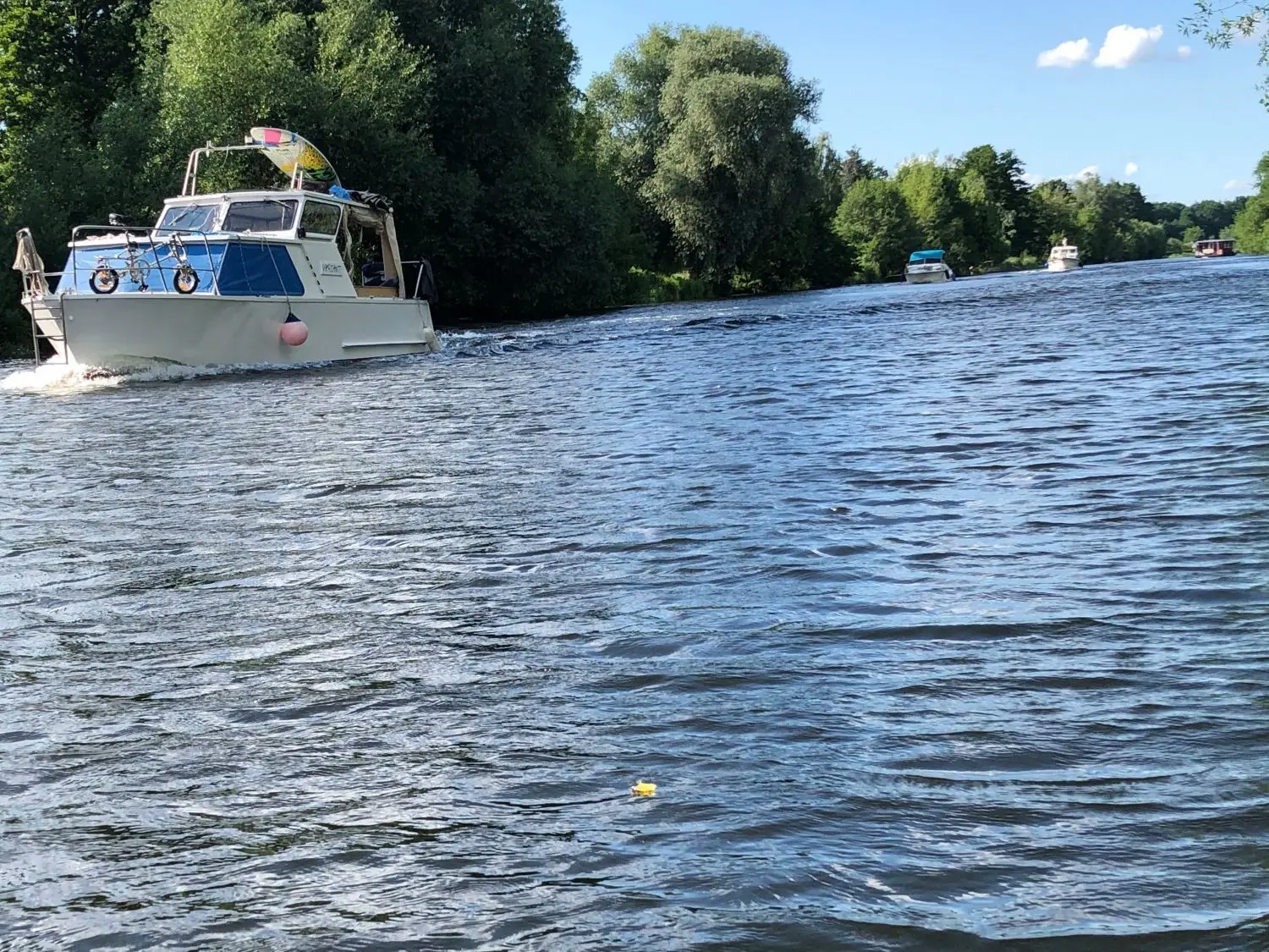 Bis zu 5.000 Sportboote sind pro Jahr auf dem Oder-Havel-Kanal unterwegs. Viele nutzen den Kanal für die Fahrt in die Ruppiner und Mecklenburger Wassersportreviere oder fahren weiter bis zur Ostsee.