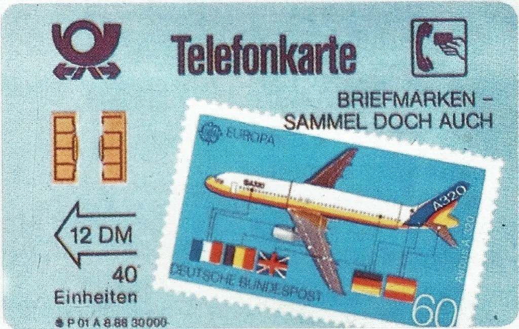 Telefonkarten waren einst eine Dienstleistung der Deutschen Post. Diese hatte einen Wert von 12 D-Mark.