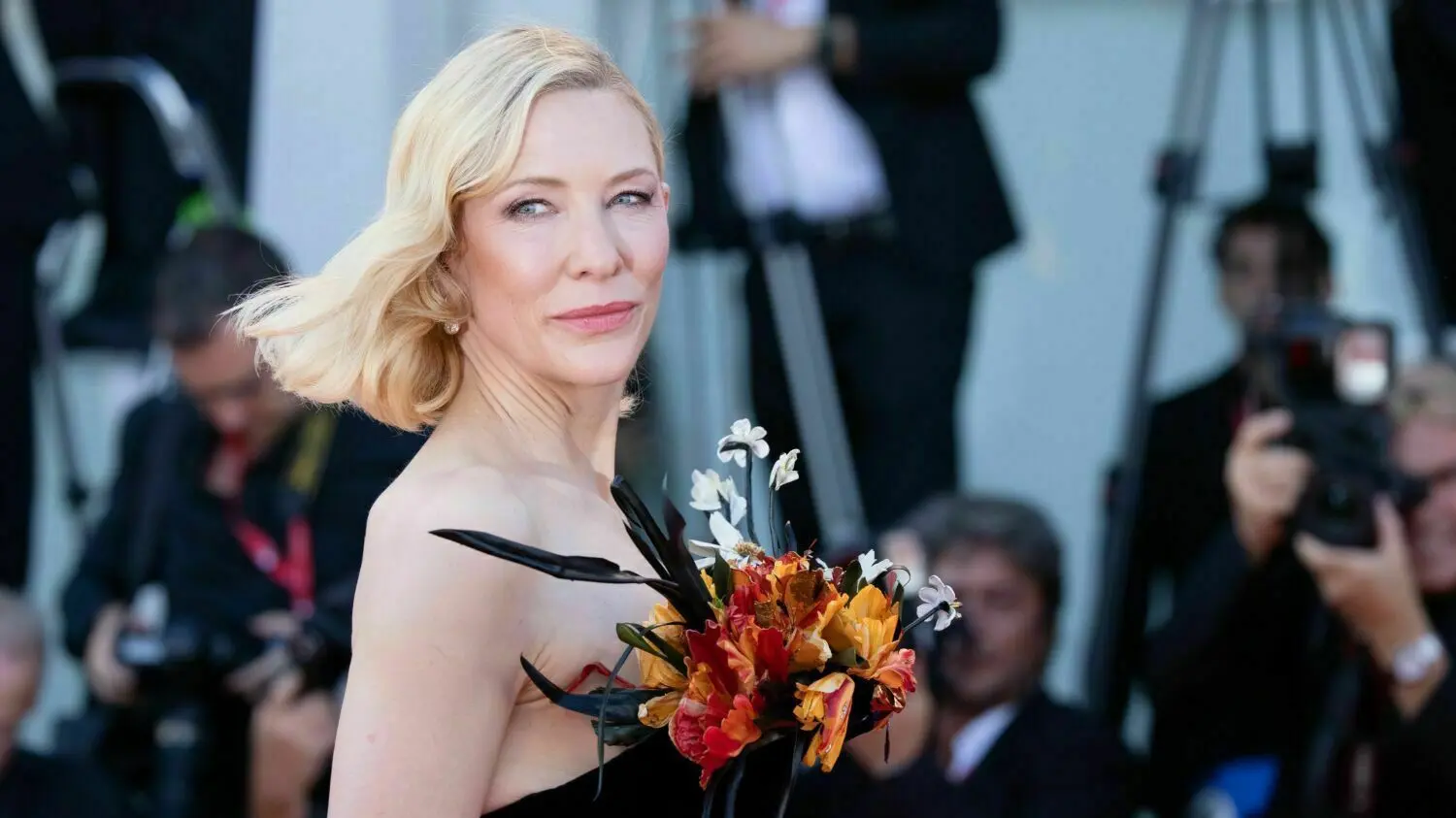 Cate Blanchett bei der Premiere des Films «Tar» während der 79. Filmfestspiele in Venedig.