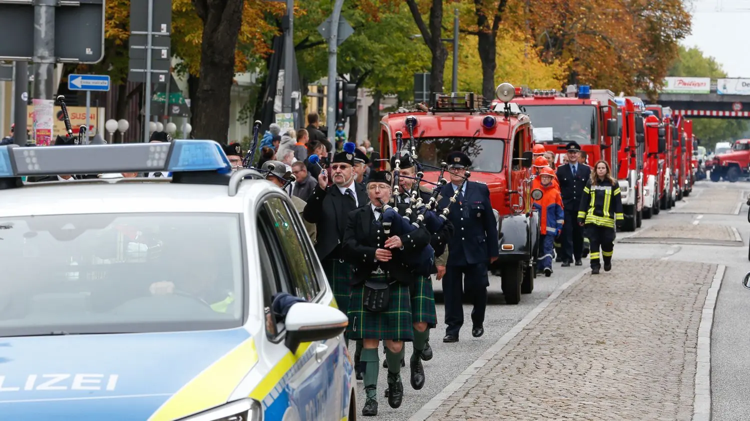 150 Jahre Freiwillge Feuerwehr in Oranienburg: Das Jubiläum wurde am Sonnabend (24. September) mit einem großen Umzug und Schauvorführungen gefeiert.