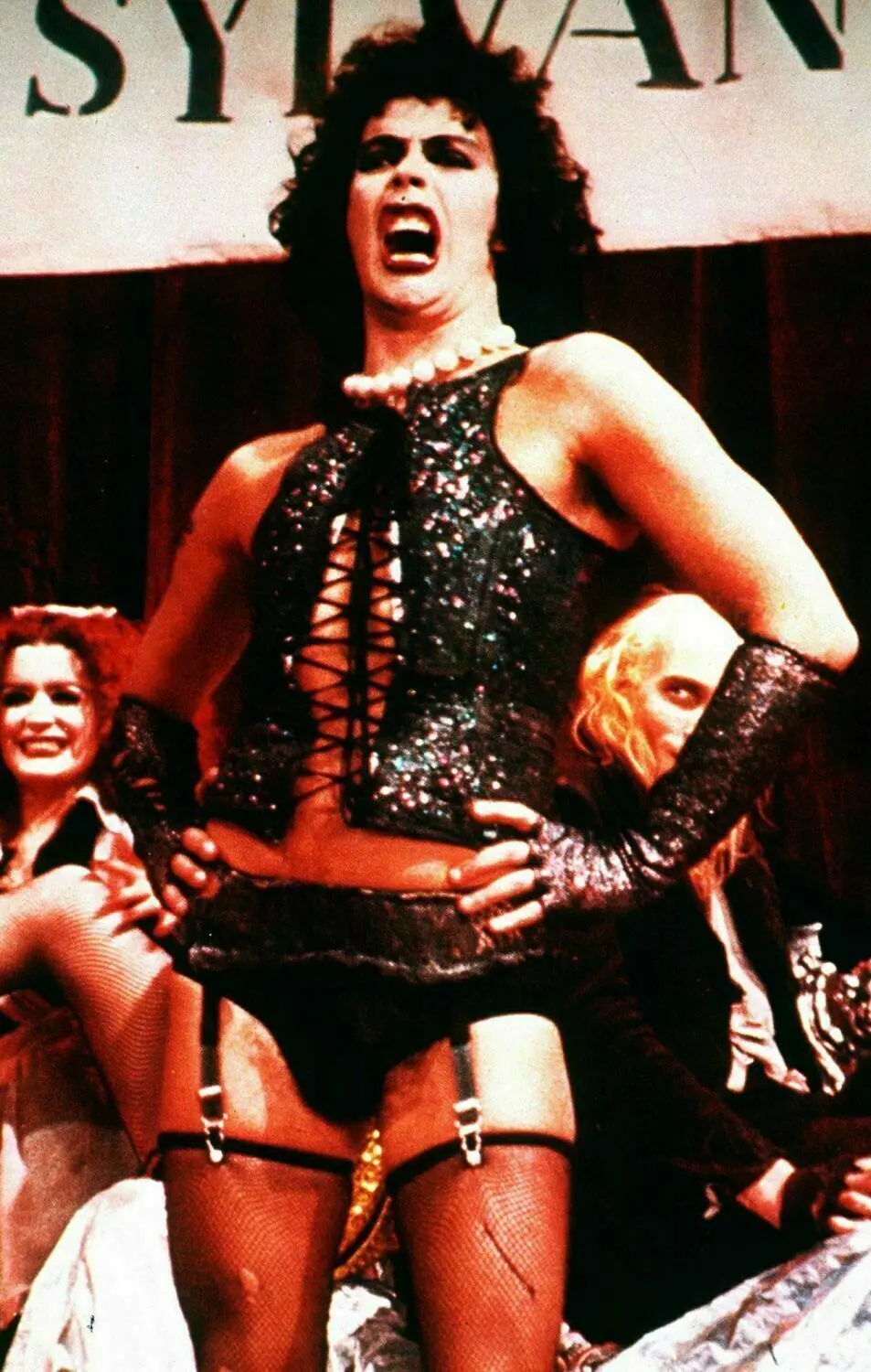 Ein subversives Spiel mit den überkommenen Geschlechterrollen: Tim Curry in dem Film „Rocky Horror Picture Show“. Als sexversessener Wissenschaftler Frank N. Furter vom Planeten Transsexual wurde er weltberühmt.