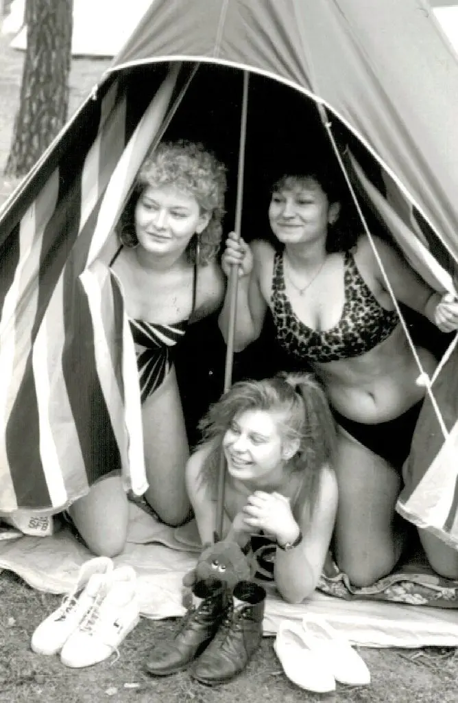 Camping an der Helene in den 1990er-Jahren