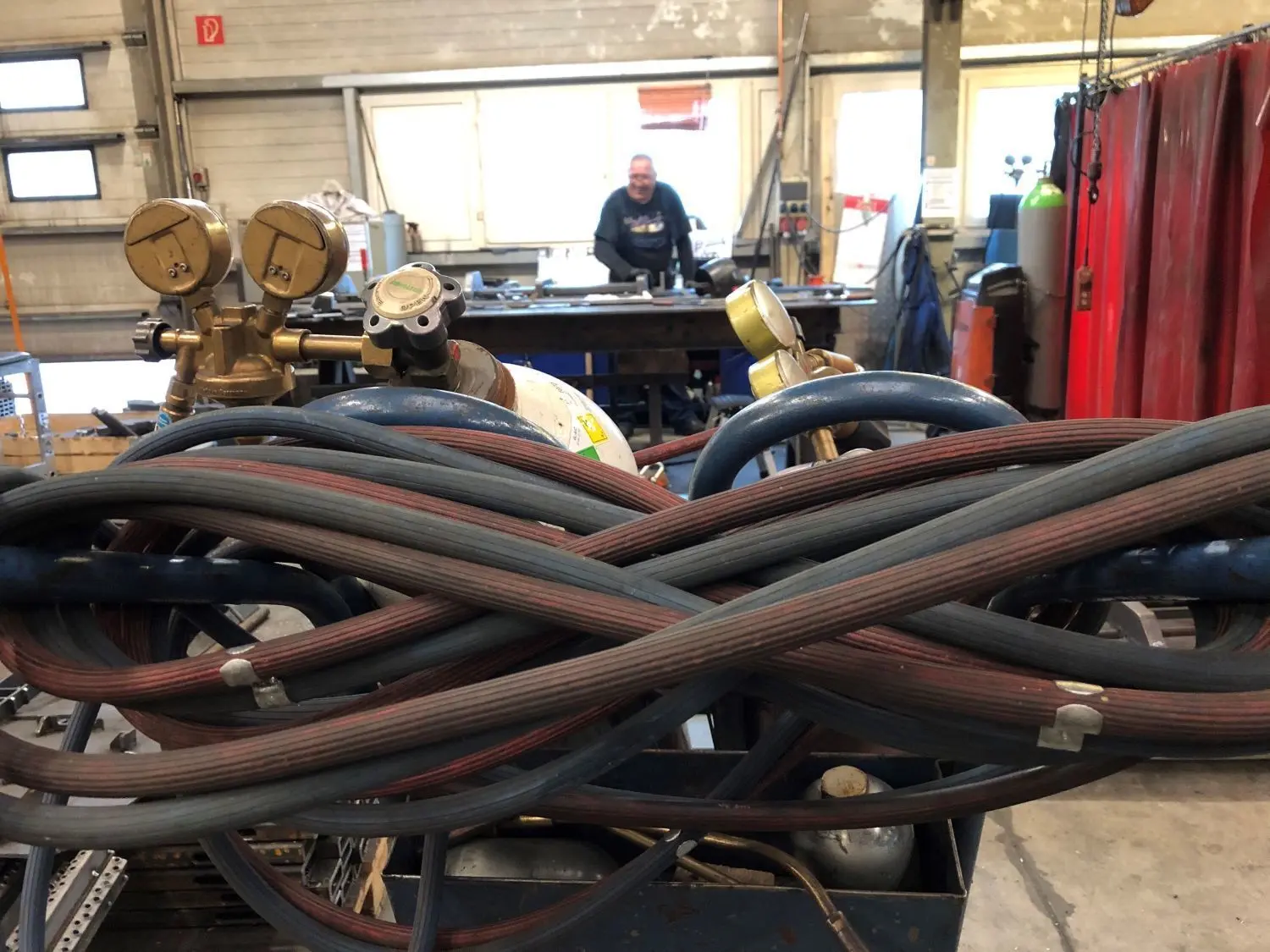 Blick in die Halle: Die Umetec GmbH hat im TGE Eberswalde drei Hallen, weitere könnten folgen.