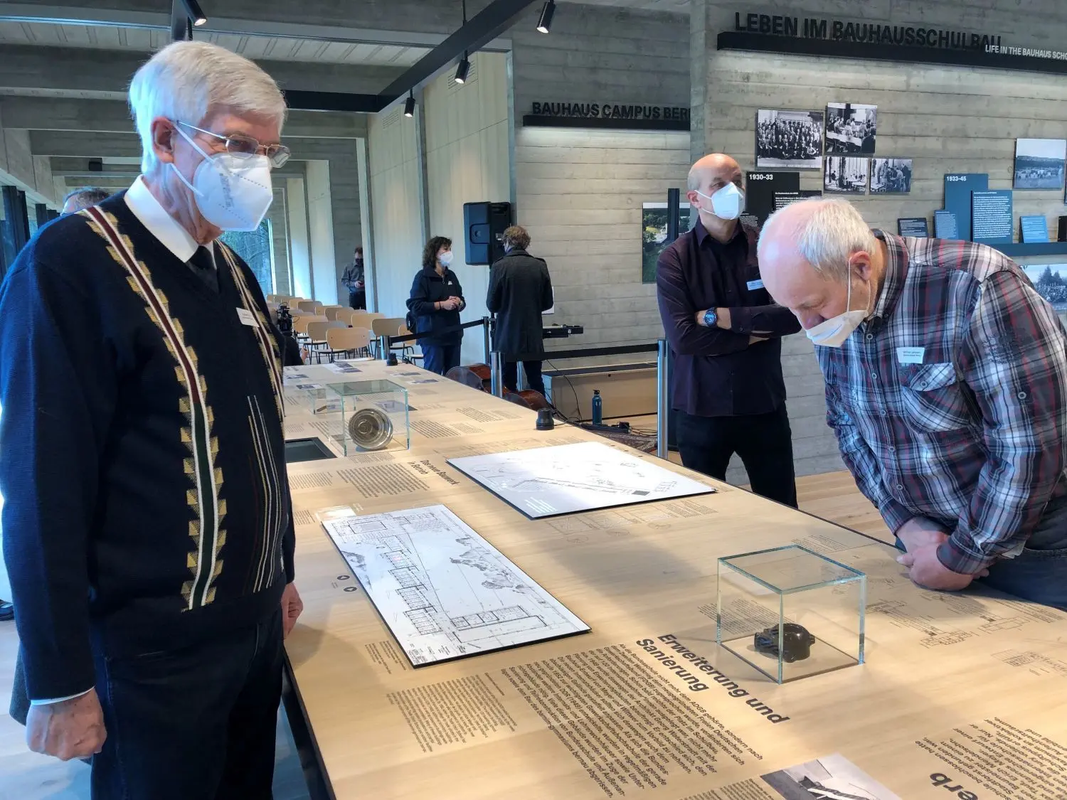 Die Geschichte des Bauhaus anschaulich erklärt: Das neue Besucherzentrums in Bernau neben der Bundesschule macht es möglich.