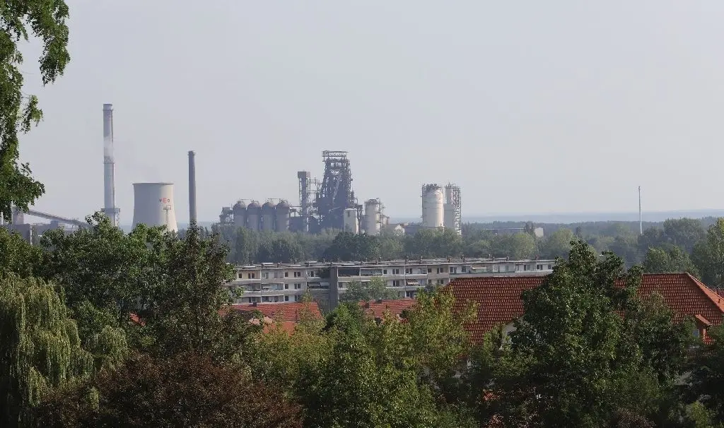 Übersicht auf EKO Arcelor Schönflies