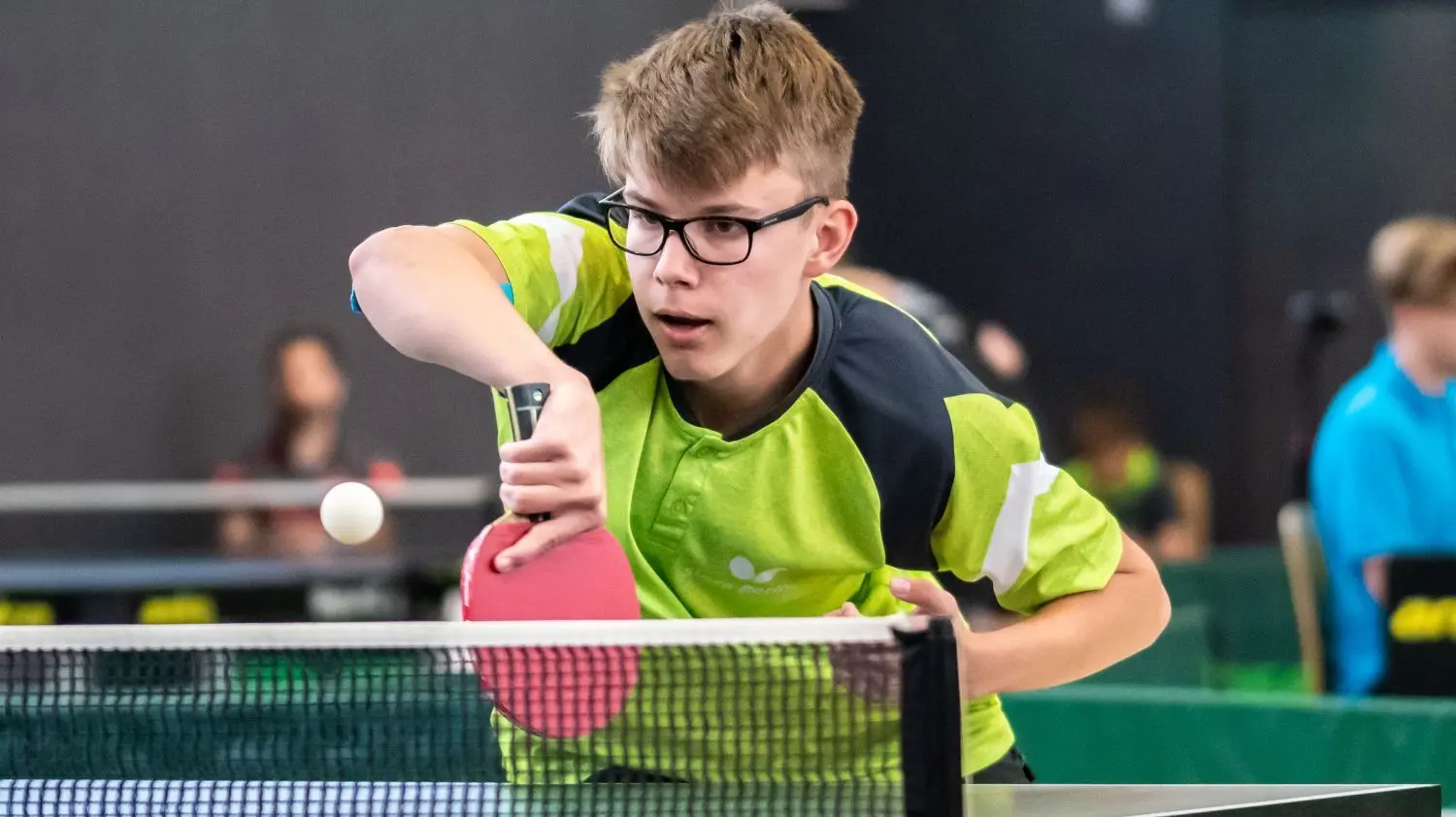 Talentiert: Johannes Gohlke vom TTC Finow.