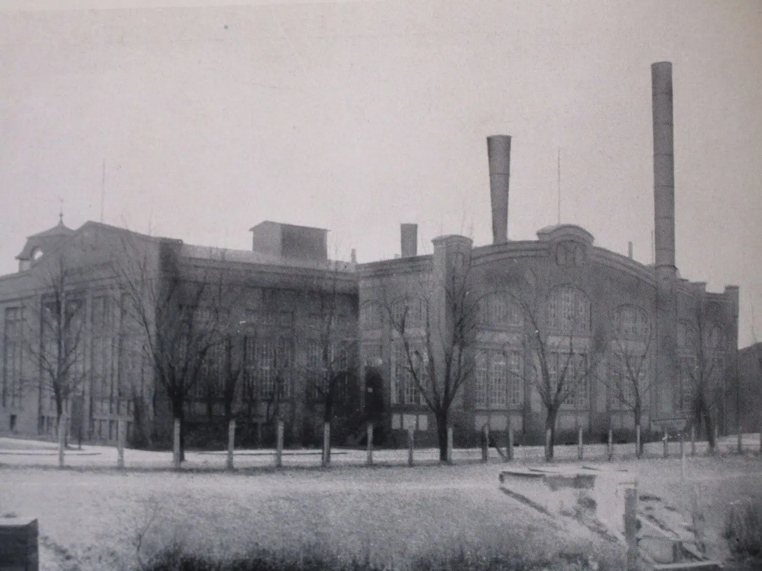 So präsentierte sich das Brandenburger Elektrizitätswerk anno 1925.