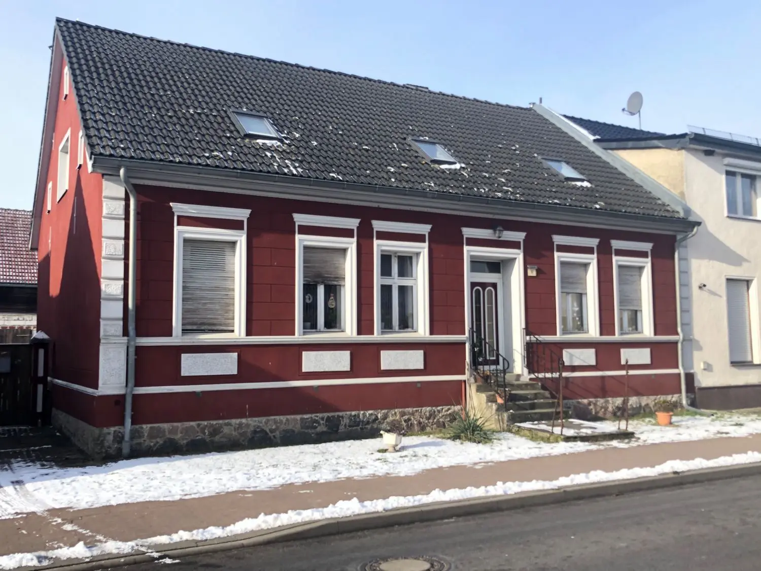 Ein Dorf mit schönen Fassaden