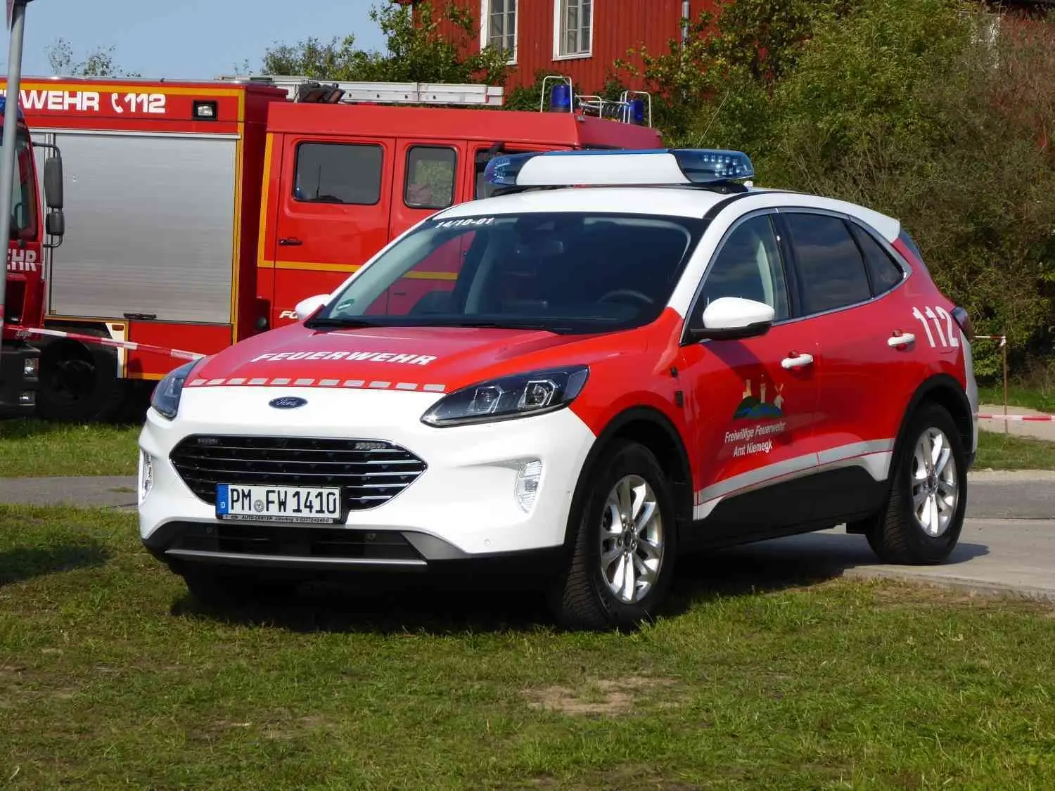 Der neue Kommandowagen.